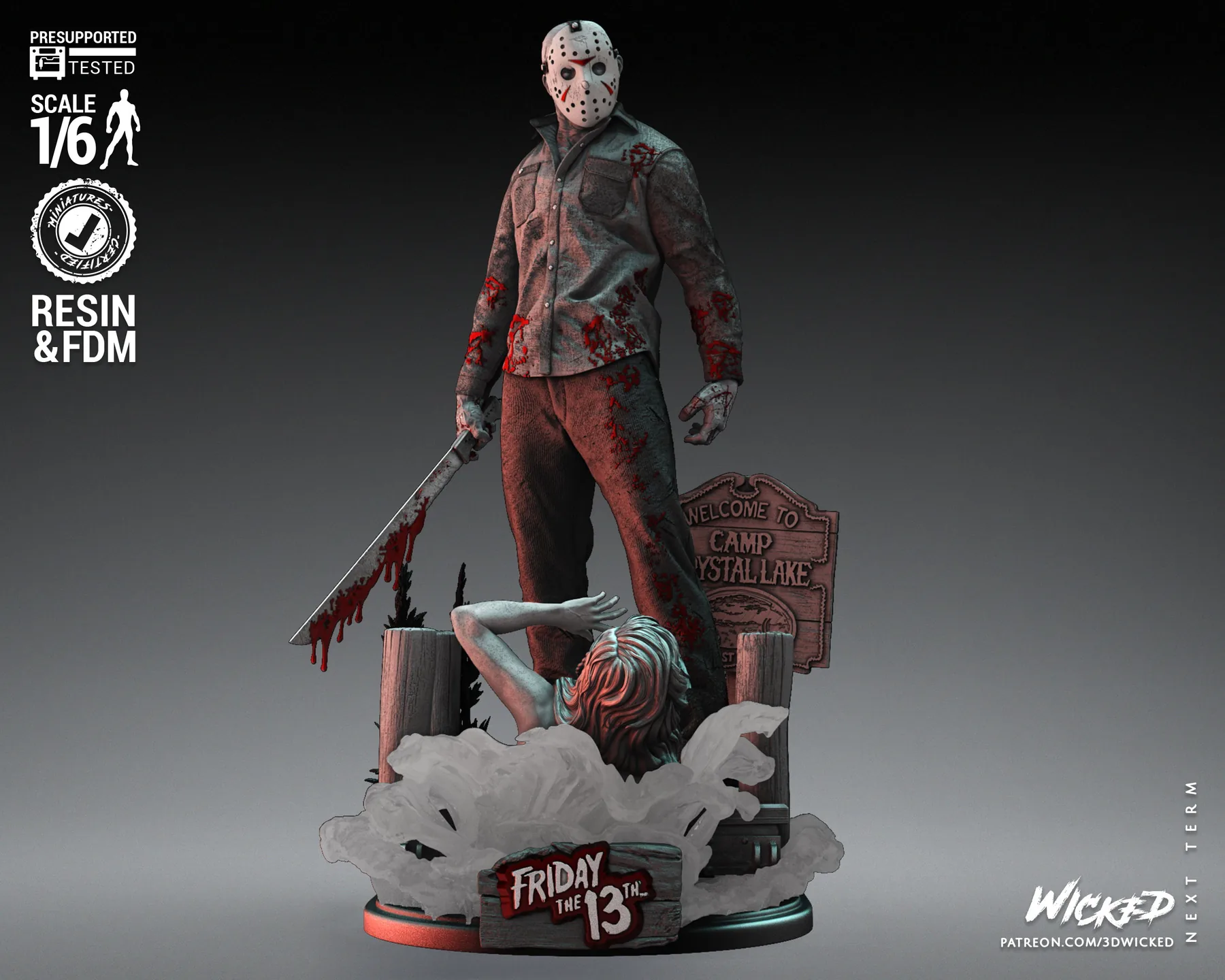 Jason Voorhees Sculpture