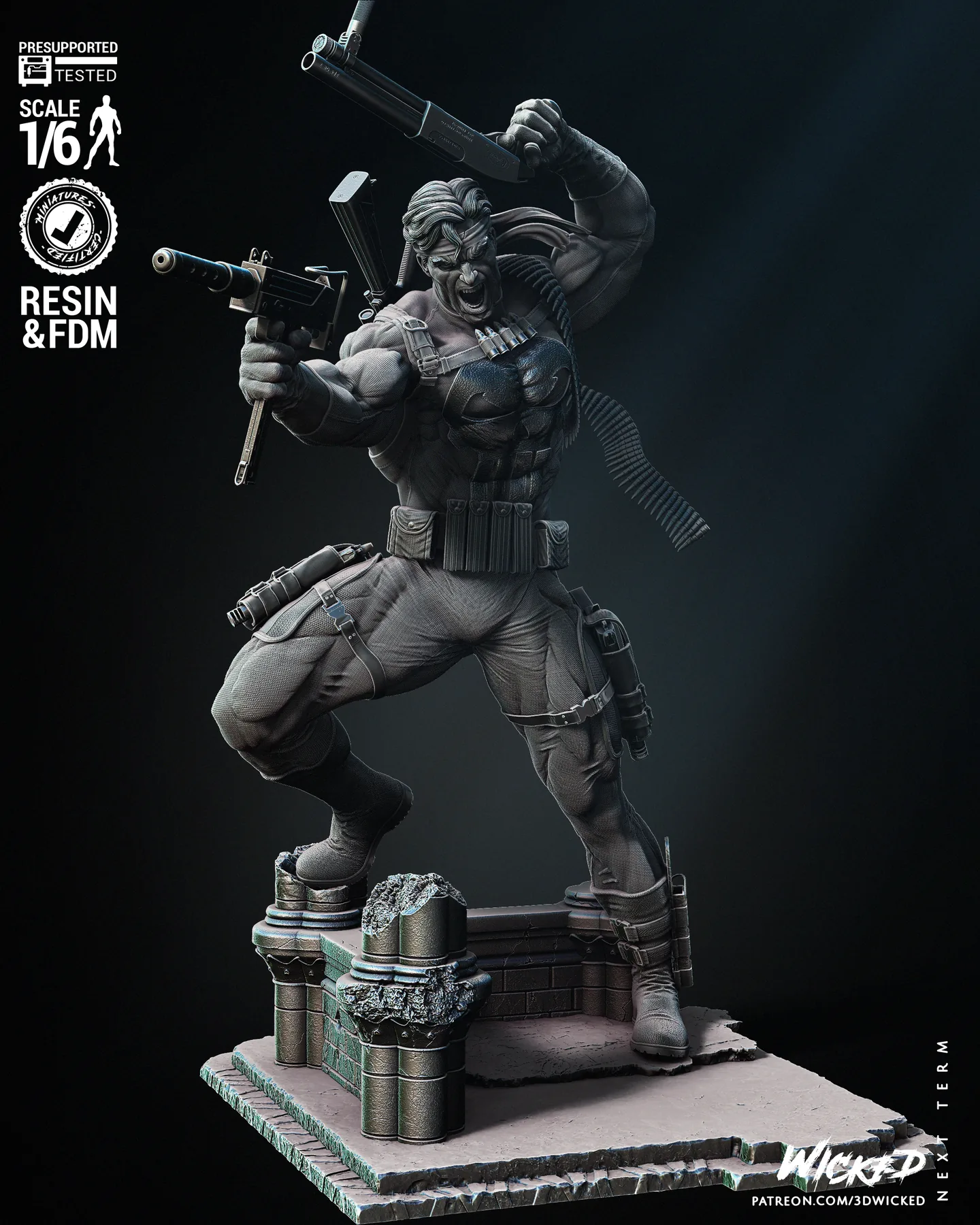 Punisher Sculpture