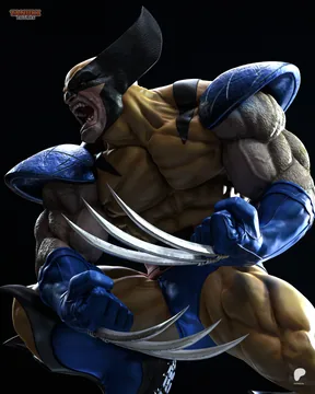 Wolverine Sculpture thumbnail 6