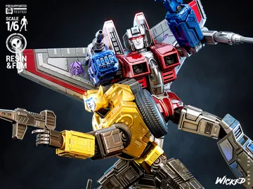 Wicked August 2026 Term Tranformers Bumbublee and Starscream Diorama thumbnail 6