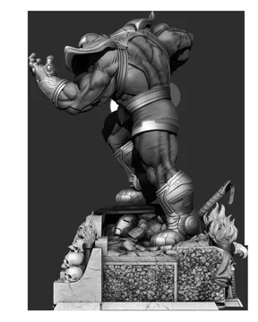 Thanos Sculpture thumbnail 6