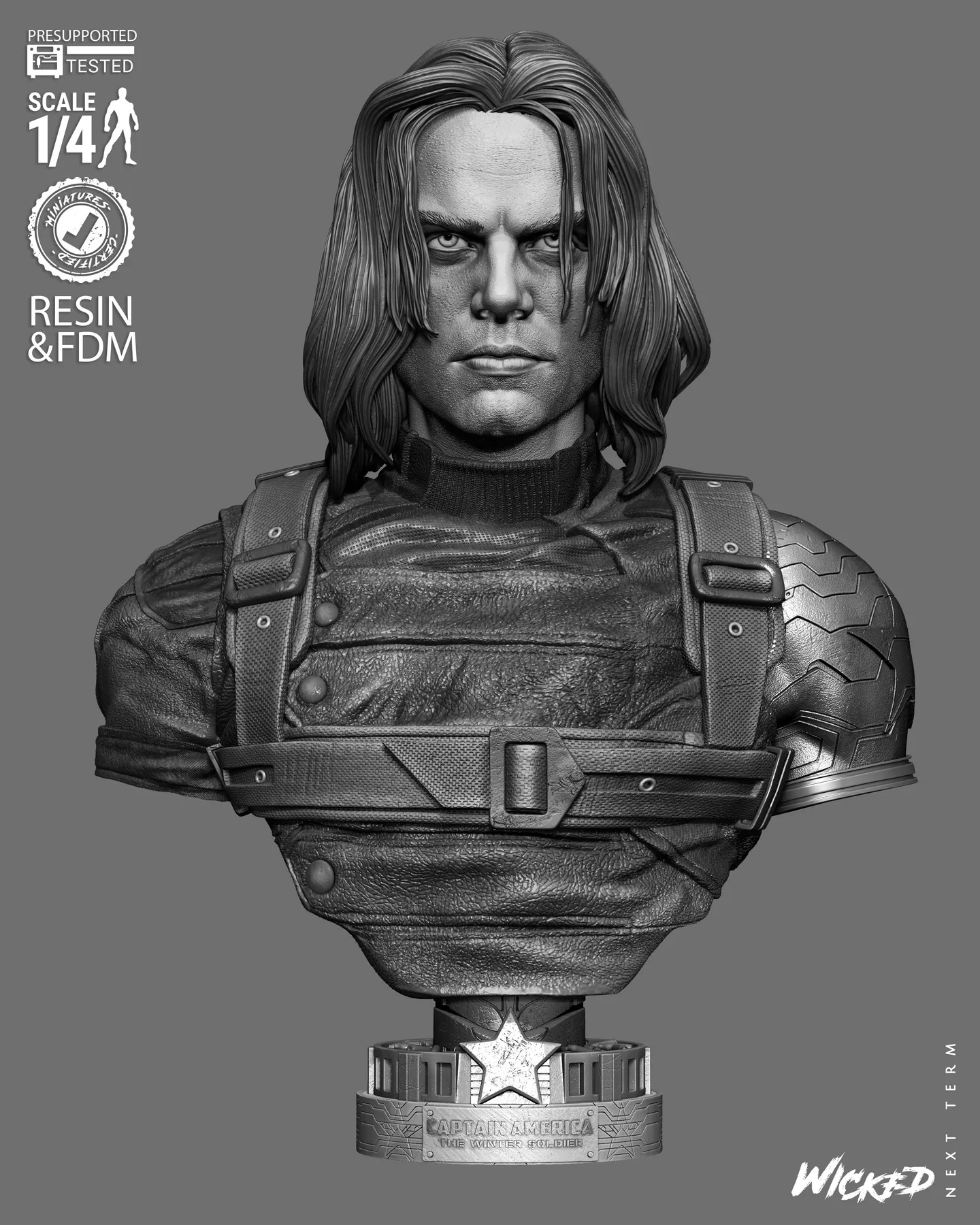 Winter Soldier Bust
