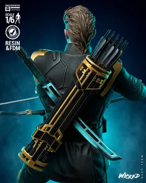 Clint Barton Ronin Sculpture thumbnail 2