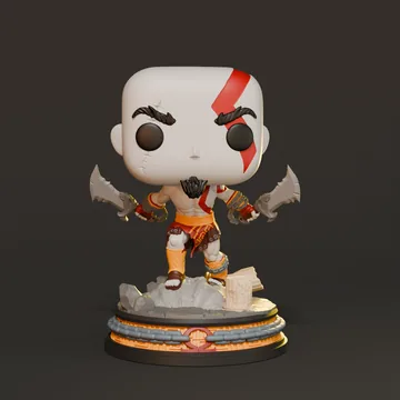 Kratos Chibi thumbnail 1