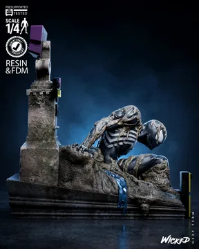 The Last Hunt Spiderman Tomb Bust thumbnail 2