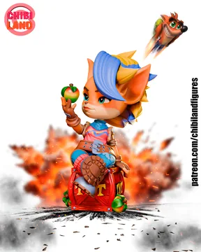 Tawna Bandicoot Chibi thumbnail 6