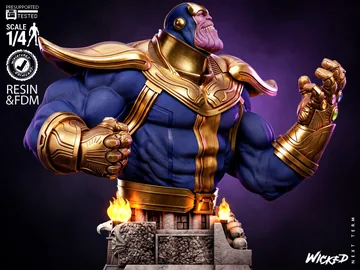 Thanos Bust thumbnail 3