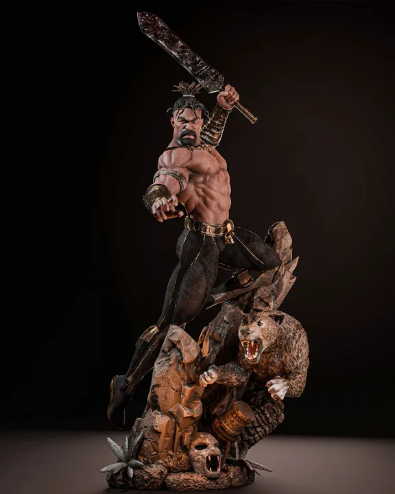 Killmonger Sculpture