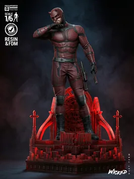 Daredevil Sculpture thumbnail 1
