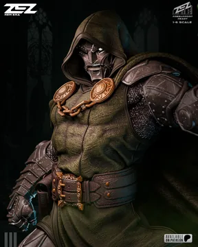 Dr Doom Sculpture thumbnail 5
