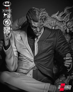 Two Face Sculpture thumbnail 6