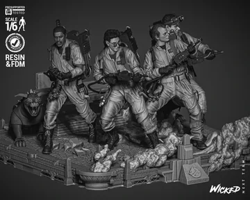 Ghostbusters Diorama thumbnail 2