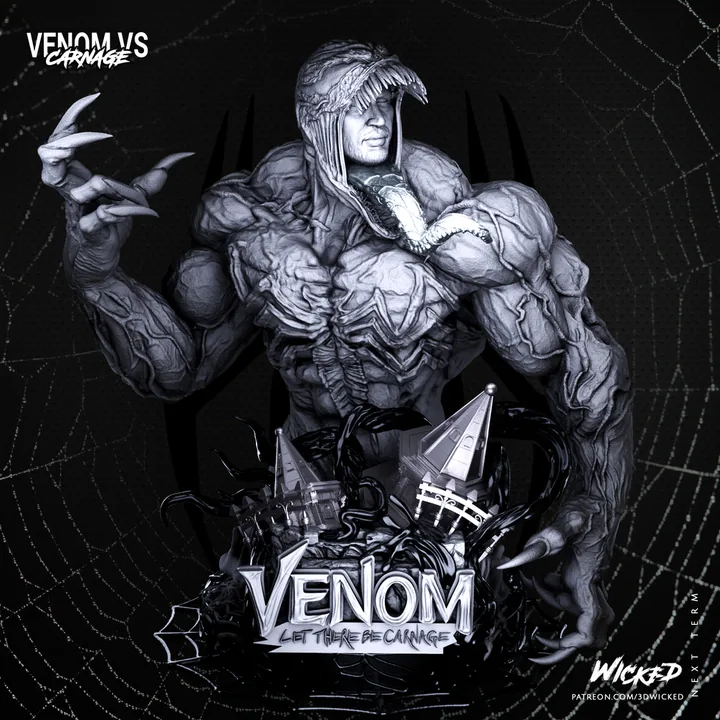 Venom Bust