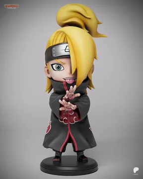 Deidara Chibi thumbnail 1