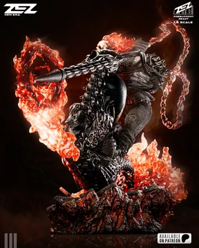 Ghost Rider Sculpture thumbnail 4