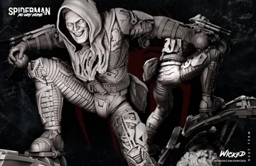 Green Goblin Sculpture thumbnail 4