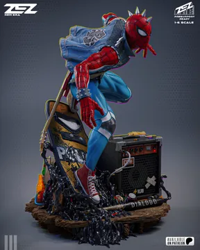 Spider-Punk Sculpture thumbnail 4