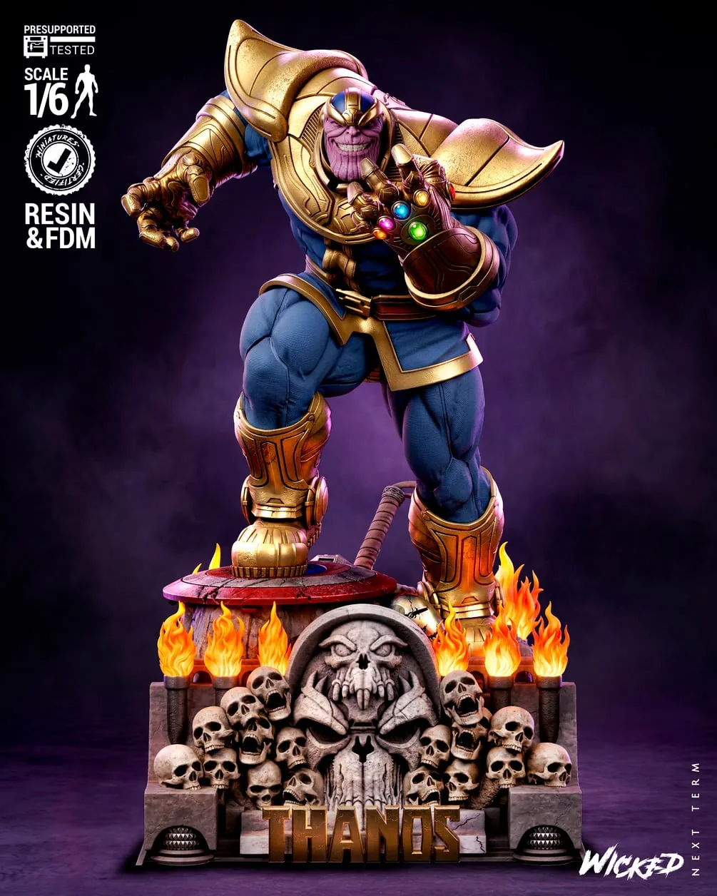 Thanos Sculpture