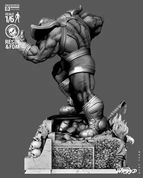 Thanos Sculpture thumbnail 5