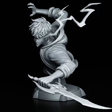 Sung Jin-Woo Bust thumbnail 1