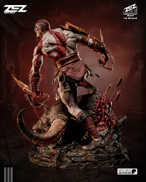 Kratos Sculpture thumbnail 6