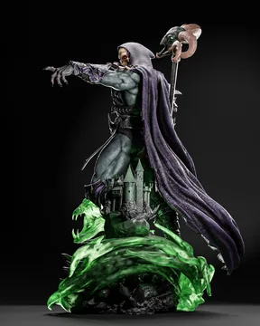Skeletor Sculpture thumbnail 3