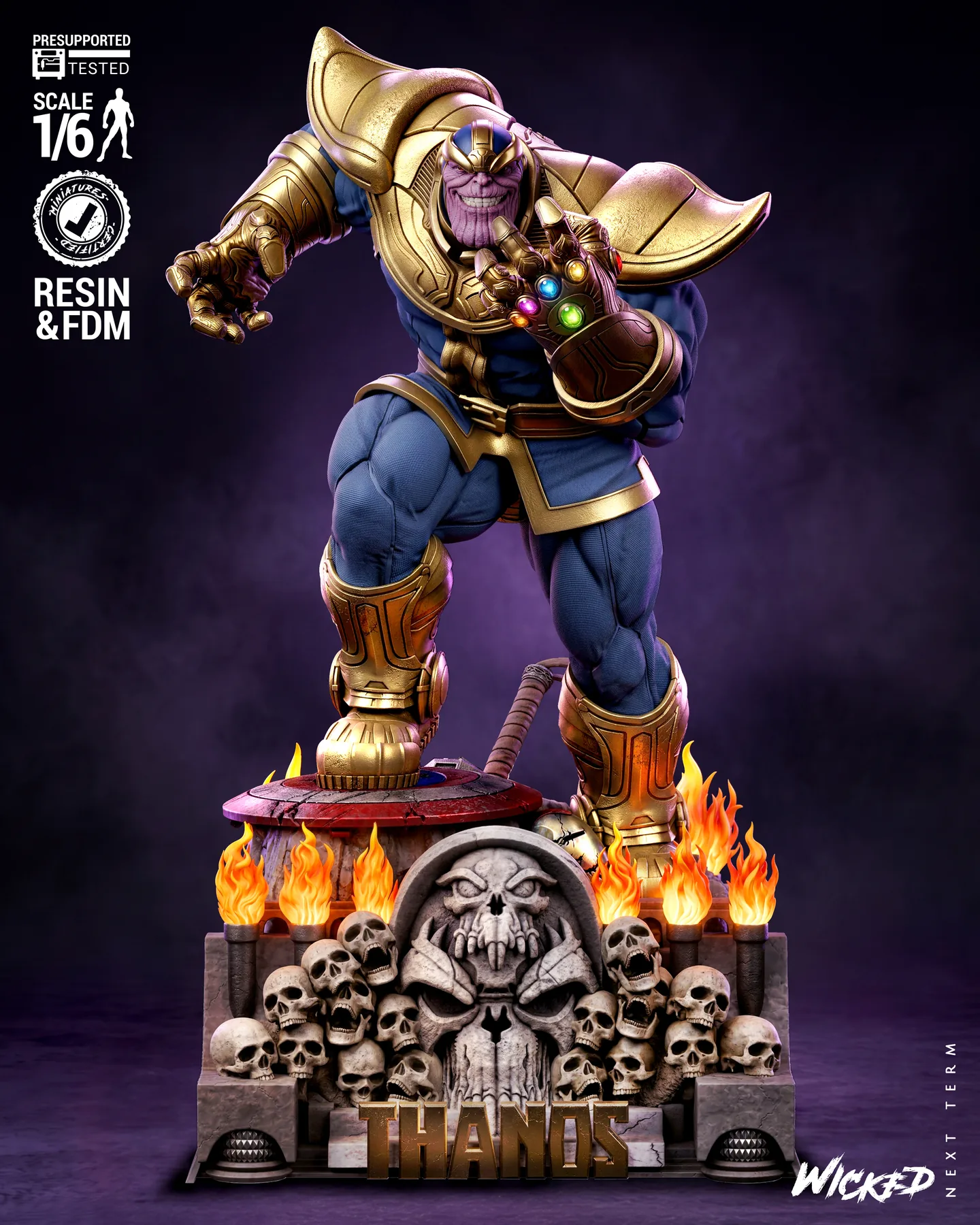 Thanos Sculpture