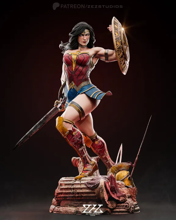 Wonder Woman Sculpture