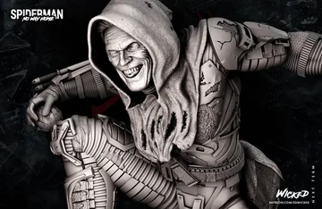 Green Goblin Sculpture thumbnail 5