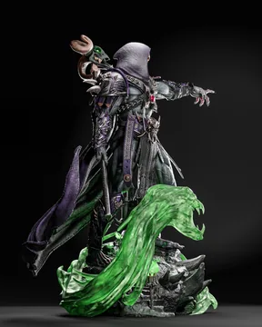Skeletor Sculpture thumbnail 6