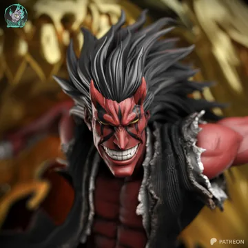 Zaraki Kenpachi Sculpture thumbnail 3