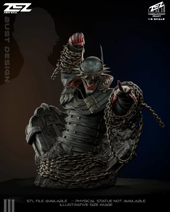 Batman Who Laughs Bust
