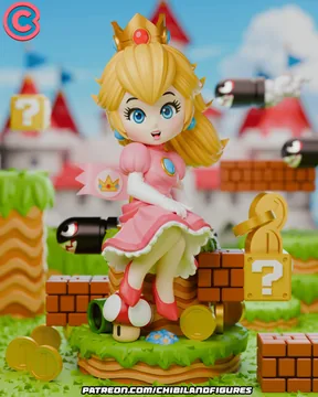 Princess Peach Chibi thumbnail 1