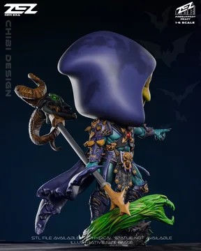 Skeletor Chibi thumbnail 5