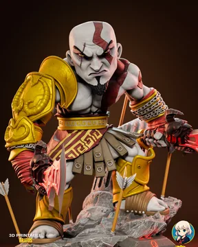 Kratos Chibi thumbnail 6