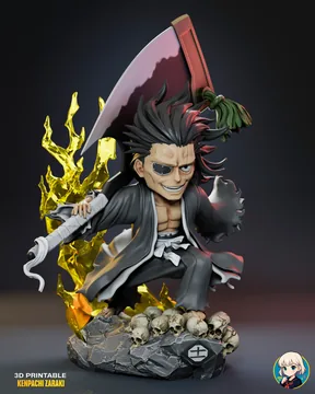 Kenpachi Zaraki Chibi thumbnail 1