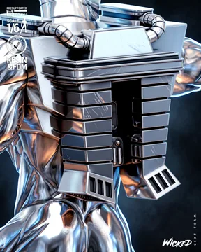 Space knight Sculpture thumbnail 5