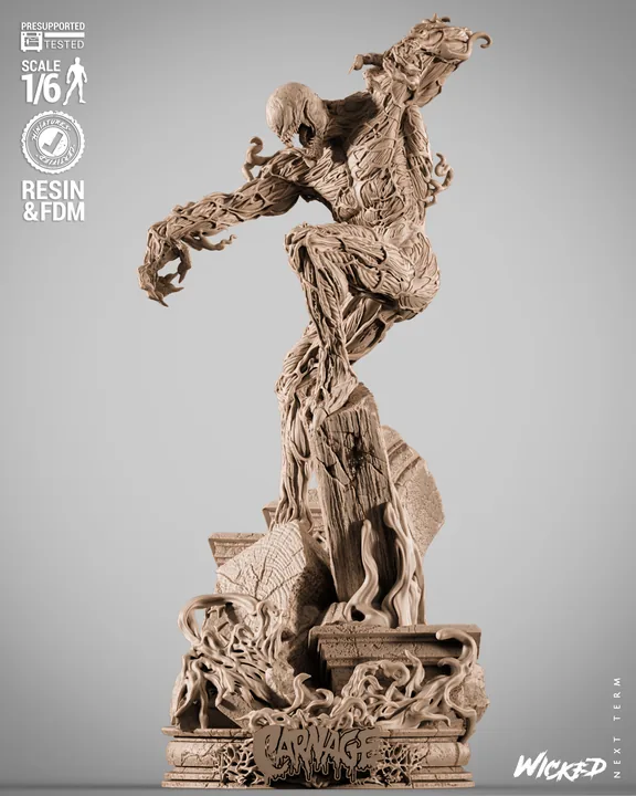 Carnage Sculpture