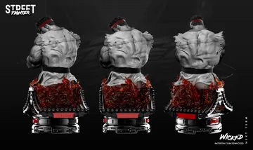Ryu Bust thumbnail 3