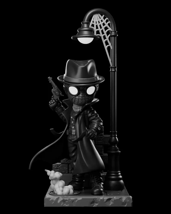 Spider Noir Chibi