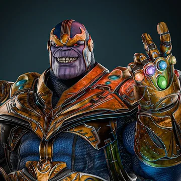 Thanos Sculpture thumbnail 2