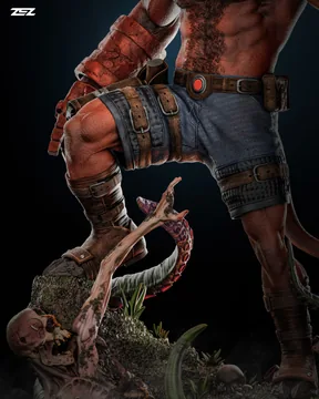 Hellboy Sculpture thumbnail 6