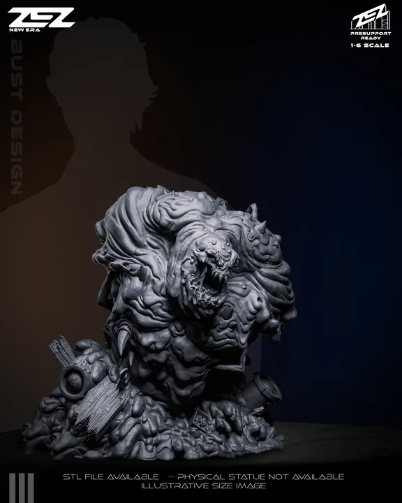 Clayface Bust