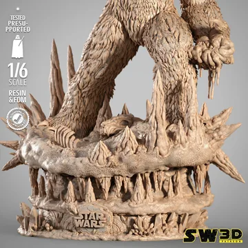 Wampa Sculpture thumbnail 6