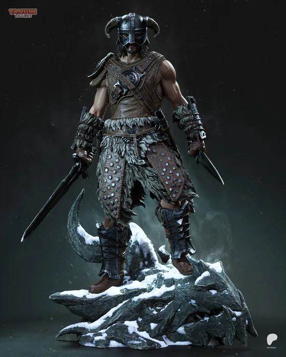 Dovahkiin Sculpture