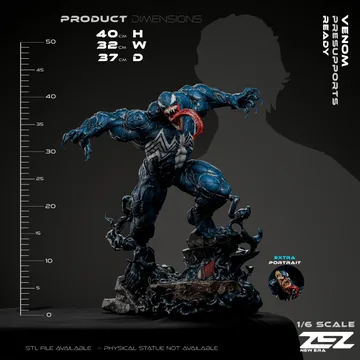 Venom Sculpture thumbnail 6