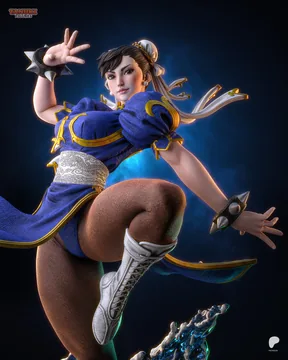Chun-Li Sculpture thumbnail 5