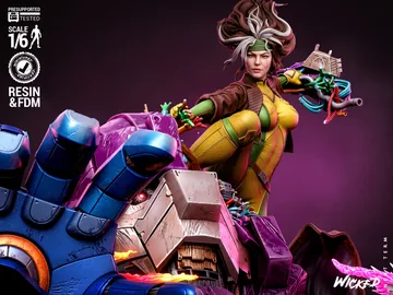 Rogue and Gambit Diorama thumbnail 4