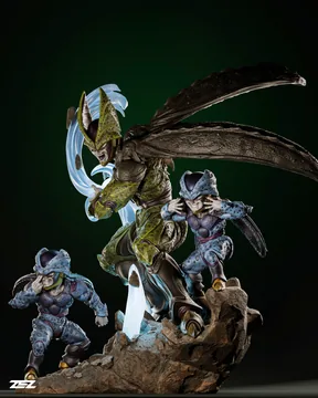 Cell Dbz Sculpture thumbnail 3