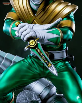 Green Ranger Sculpture thumbnail 5